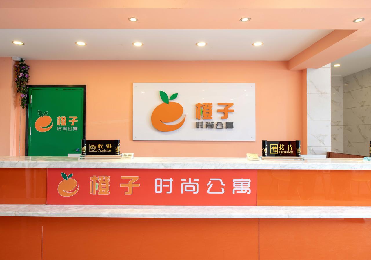 Orange Fashion Apartment Hotel Guangzhou Xiajiao Subway Station Branch Eksteriør billede